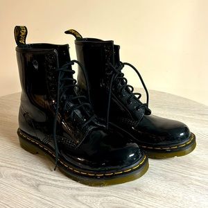 Dr Martens —Black Patent Leather—size 41/US9